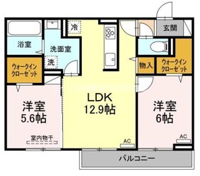 エクセルの物件間取画像